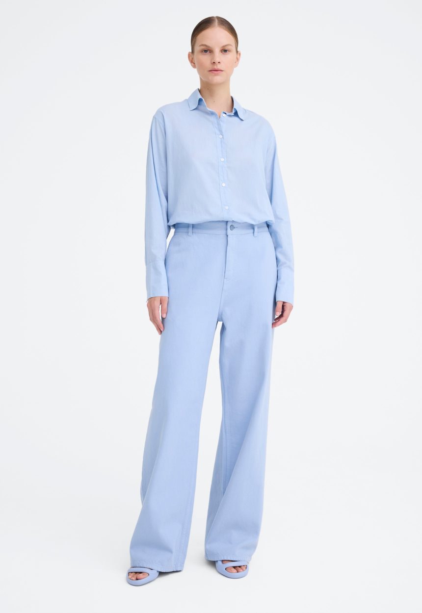 Jac+Jack Derby Pant - Pale Blue Denim